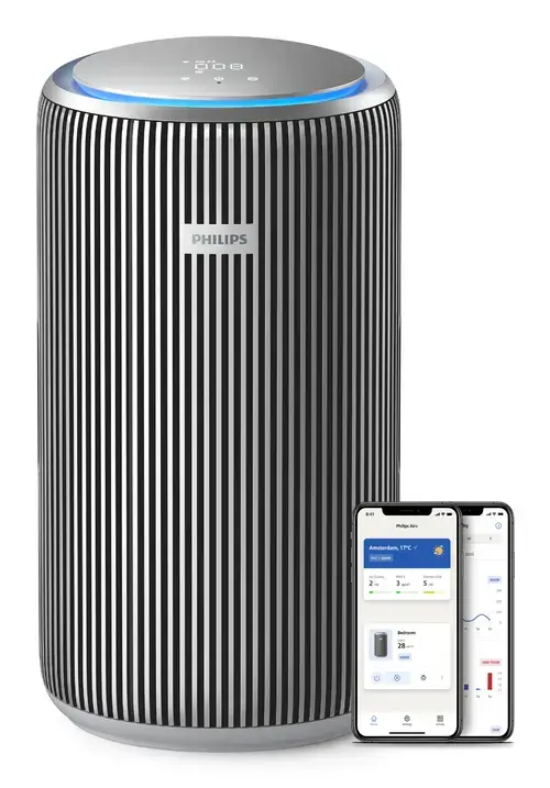 Purificator de aer Philips AC4220/12 seria 4200, 2x filtru NanoProtect HEPA, 600 m3/h (Argintiu)