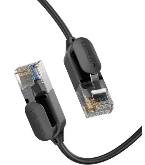Cablu Retea UGREEN NW122, UTP, Cat6A, 1m, Negru