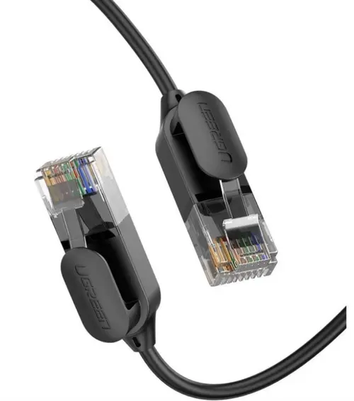 Cablu Retea UGREEN NW122, UTP, Cat6A, 1m, Negru