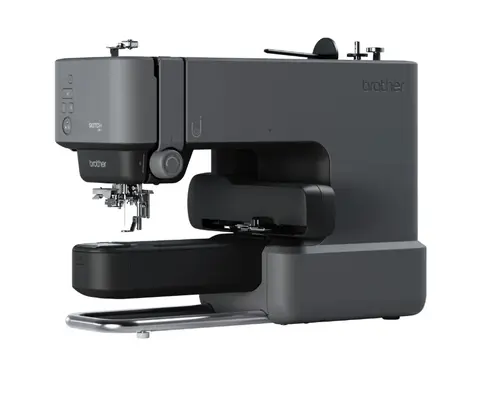 Masina de brodat cu 1 ac Brother PP1VM1, Bluetooth, 400 cusaturi/min (Gri)