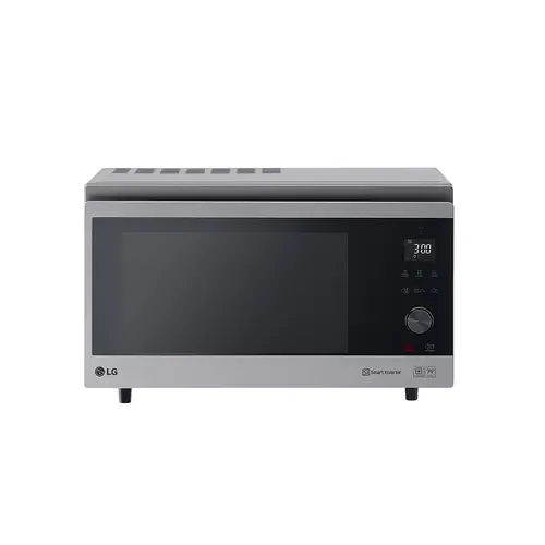 Cuptor cu microunde LG MJ3965ACS, 39 l, 1100 W, 1850 W Convectie, Digital, Platou 36 cm, Timer (Inox)