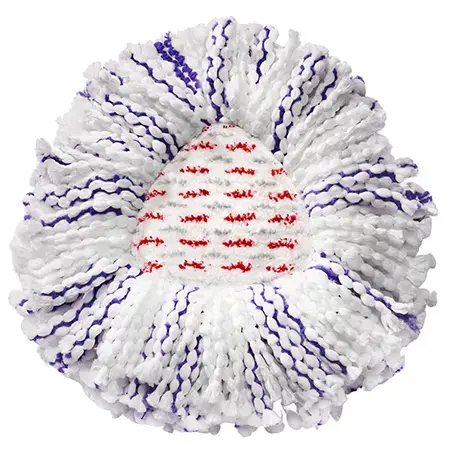 Rezerva mop rotativ Vileda Turbo 3IN1, Microfibra (Alb)