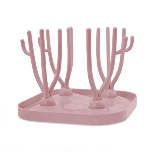 Suport pentru uscarea biberoanelor si accesoriilor Lorelli Blush Pink
