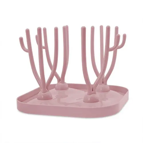Suport pentru uscarea biberoanelor si accesoriilor Lorelli Blush Pink