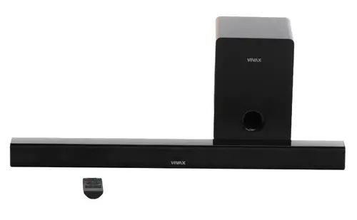 Soundbar Vivax SP-7080H, 70W RMS, 2.1, HDMI ARC, Bluetooth v5.1, telecomanda (Negru)