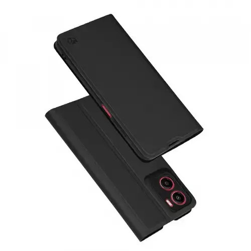Husa pentru Motorola Moto E15 / G05, Techsuit, Magskin Book, Neagra