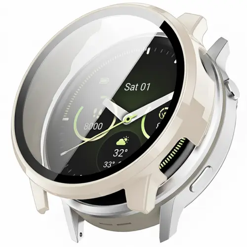 Husa Techsuit Defense360 Pro pentru Garmin Venu 4 41mm (Bej)