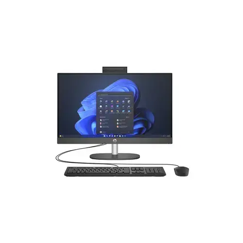All In One PC HP ProOne 240 G10, Procesor Intel® Core™ Ultra 7 155U 1.7GHz Meteor Lake, 23.8inch FHD IPS,  16GB RAM, 512GB SSD, Intel Graphics, Camera Web, no OS