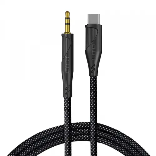Cablu Audio Lito LA02, USB-C - 3.5mm, 1m