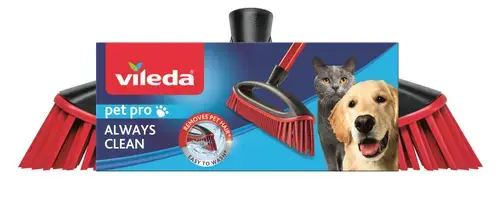 Rezerva perie pentru Vileda Always Clean PET PRO (Rosu/Negru)