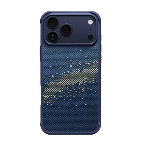Husa Pitaka pentru iPhone 17 Pro Max, Aramid Pro Guard, MagSafe (Albastru)