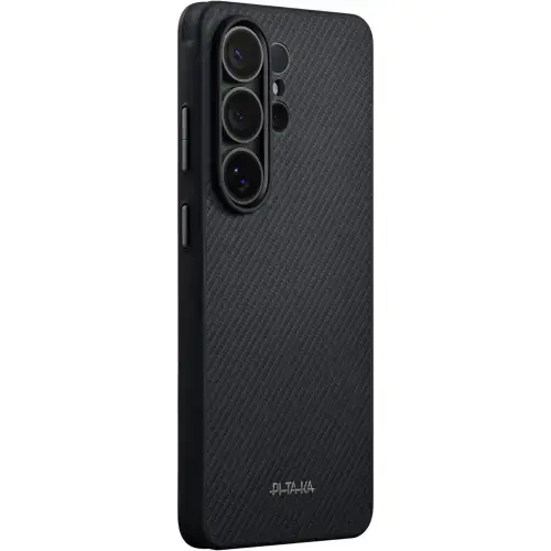 Carcasa Pitaka Cairn cu MagSafe pentru Samsung Galaxy S26 Ultra, Aramida, Ultra-subtire (Negru)