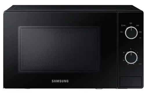 Cuptor cu microunde Samsung MS20A3010AL, 20 L, 700 W, 5 trepte de putere, Control mecanic, Functie decongelare, Temporizator, Iluminare LED (Negru)