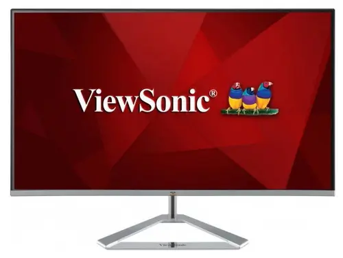 Monitor IPS LED ViewSonic 27inch VX2776-SMH, Full HD (1920 x 1080), VGA, HDMI, Boxe, 75 Hz (Negru/Argintiu)