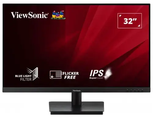 Monitor IPS LED ViewSonic 32inch VA3209-MH, Full HD (1920 x 1080), VGA, HDMI, Boxe (Negru)