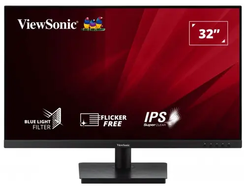 Monitor IPS LED ViewSonic 32inch VA3209-MH, Full HD (1920 x 1080), VGA, HDMI, Boxe (Negru)