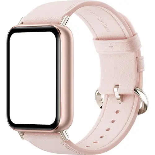 Curea de schimb din piele Xiaomi BHR9570GL pentru Smart Band 9 Pro / 8 Pro (Roz)