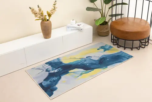 Covor cu print digital 3D Heinner HR-3DRUG140-INK, 70x140 cm, poliester 100%, spate antiderapant (Multicolor)