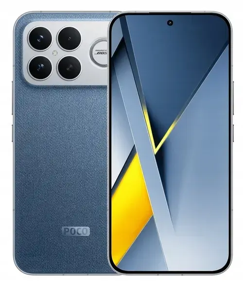 Telefon Mobil Poco F8 Ultra, Procesor Qualcomm SM8850-AC Snapdragon 8 Elite Gen 5, Octa-Core, AMOLED Capacitive touchscreen 6.9inch, 12GB RAM, 256GB Flash, Camera Tripla 50 + 50 + 50 MP, 5G, Wi-Fi, Dual SIM, Android (Albastru)