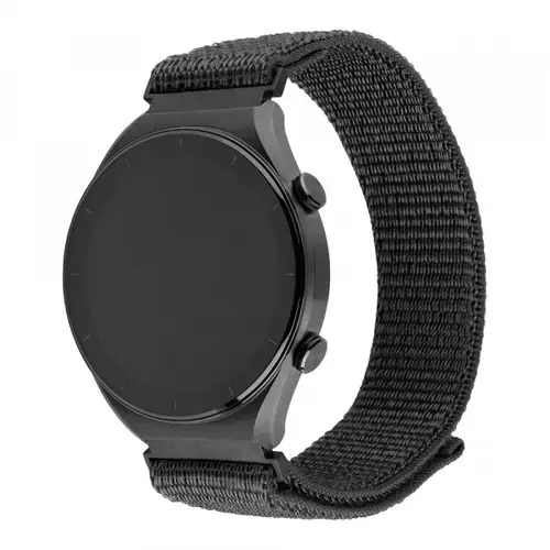 Curea Fixed Nylon Sporty pentru Huawei Watch / Xiaomi Watch Series, 22mm, Gri