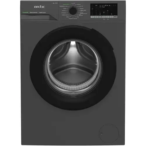 Masina de spalat rufe Arctic APLM2WFSU29412A, 9 Kg, 1400 RPM,Clasa A, Motor Silent Inverter, ExtraSteam, IronExpress, Recycled Tub, Fast/Intensive, Steam, WaterMode, Child Lock, Add-In (Antracit)