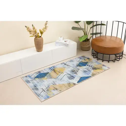 Covor cu print digital 3D Colt Heinner Home, 70x140 cm, poliester 100%, spate antiderapant