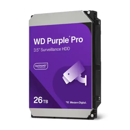 HDD Western Digital Purple Pro 26TB, SATA III, 512MB, 3.5inch