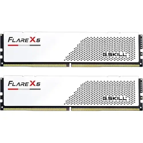 Memorii G.Skill Flare X5 White Intel XMP 3.0/AMD EXPO, 64GB (2x32GB), DDR5-6000MHz, CL36, Dual Channel