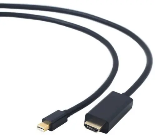 Cablu Gembird CC-mDP-HDMI-6, mini DisplayPort - HDMI, 4K, 1.8 m (Negru)