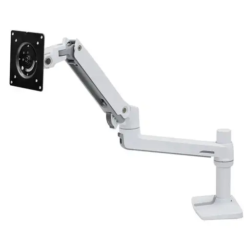 Suport monitor pentru birou Ergotron LX, rotire 360, 11.3kg (Alb)