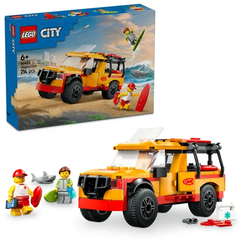 LEGO® City - Masina de interventie a salvamarilor 60453, 214 piese