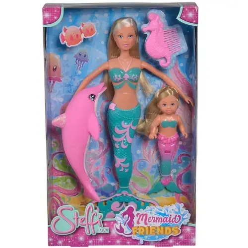 Papusa Steffi Love - Mermaid Friends
