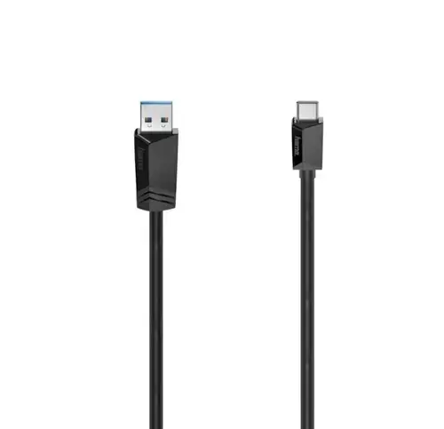 Cablu date Hama 200657, USB C - USB, 1m (Negru)
