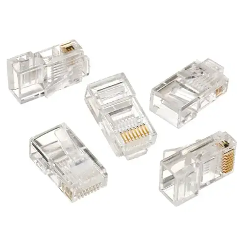 MUFE RJ Gembird, 45 (10 buc), solid CAT5 LAN cable