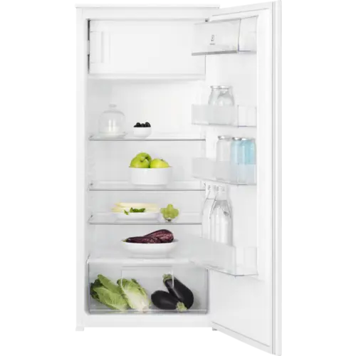 Frigider cu doua usi Electrolux LFB3AE12S, 188 l, Usa reversibila, Control electronic, Clasa E, H 122 cm (Alb)
