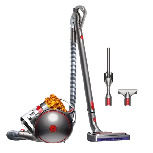 Aspirator fara sac Dyson Big Ball™ Multifloor 2, Tub Telescopic, 1.6L, 600W, 80db (Gri/Rosu)