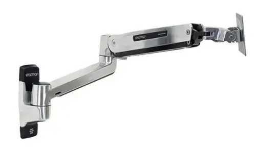 Suport monitor perete Ergotron LX 45-383-026, Pivot, Rotire 360, 13.6kg (Gri)