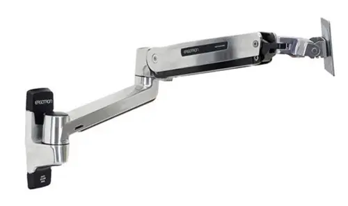 Suport monitor perete Ergotron LX 45-383-026, Pivot, Rotire 360, 13.6kg (Gri)
