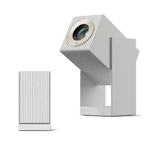 Videoproiector Xiaomi Wanbo Cube 2 PRO, 1920x1080 FHD, LCD, 500 ANSI lumeni, Android TV 11 (Alb)
