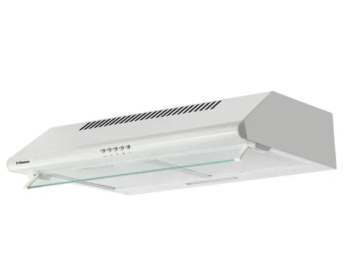 Hota traditionala Hansa OSP6251WH, 60 cm, 400 m3/h, 2 motoare, 2 filtre aluminiu, 3 trepte, evacuare 150mm, iluminare led, 68dB (Alb)