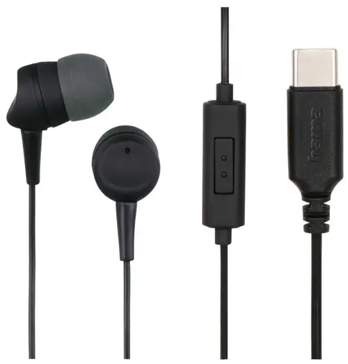 Casti Stereo Hama Sea, Microfon (Negru)