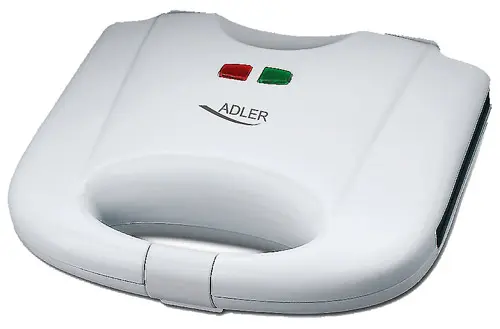 Sandwich maker Adler AD 301, 700W (Alb)