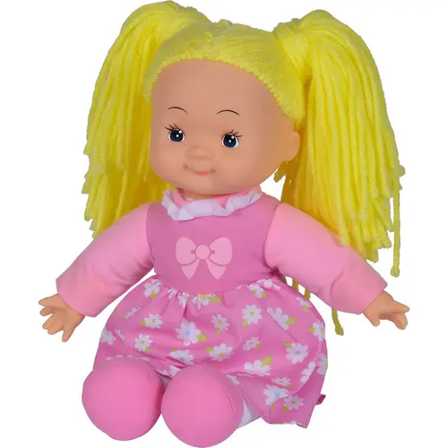 Papusa Simba - Flower Dolly, roz, 38 cm