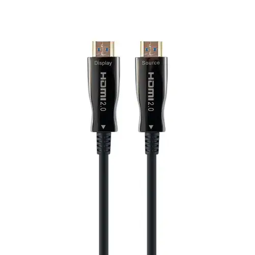 Cablu HDMI Gembird CCBP-HDMI-AOC-30M-02, AOC, 30 m, Negru