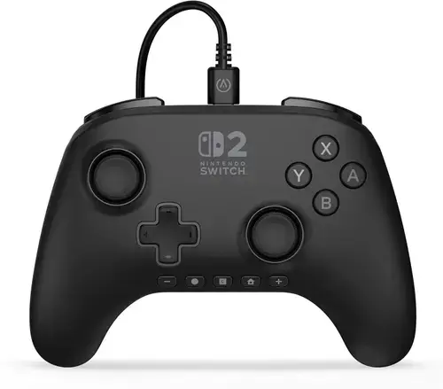 Controller cu fir PowerA Advantage pentru Nintendo Switch 2 (Negru)