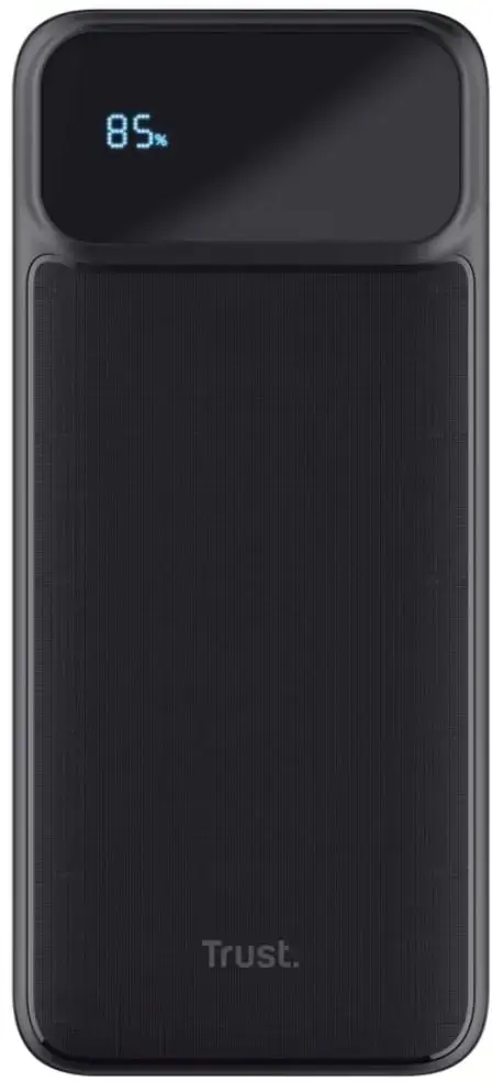 Acumulator extern Trust Avala TR-25883, 20000 mAh, 2x USB-A, 1x USB Type-C (Negru)