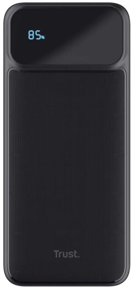 Acumulator extern Trust Avala TR-25883, 20000 mAh, 2x USB-A, 1x USB Type-C (Negru)