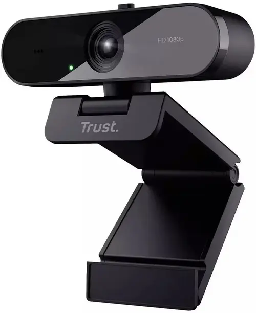 Camera web Trust TW-200, Full HD 1080p, USB (Negru)