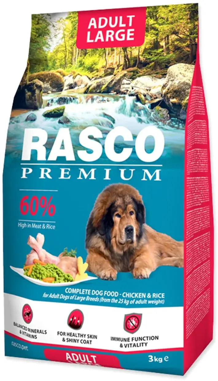 RASCO Premium Adult Large, cu Pui şi Orez