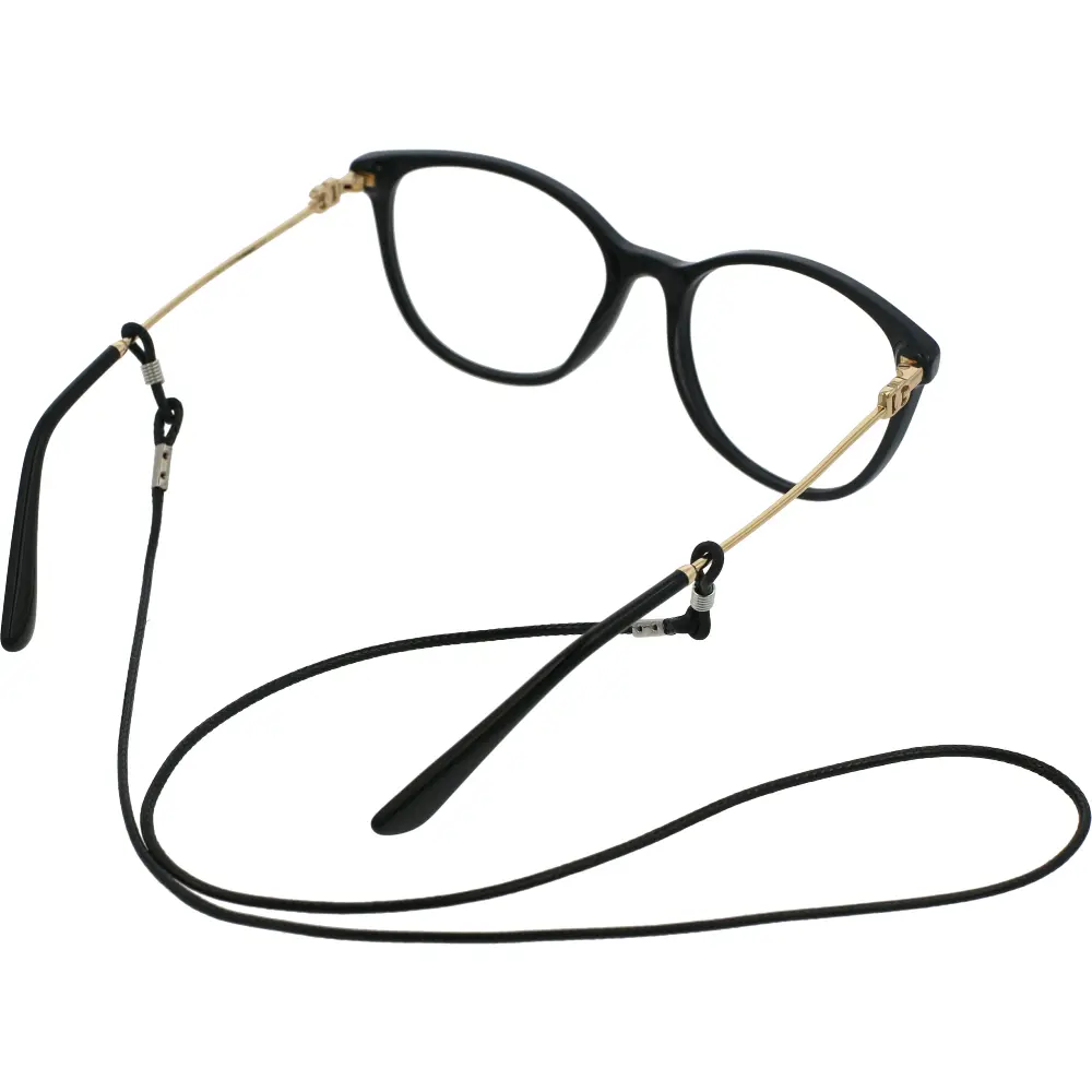 Lant textil ceruit ochelari Negru
